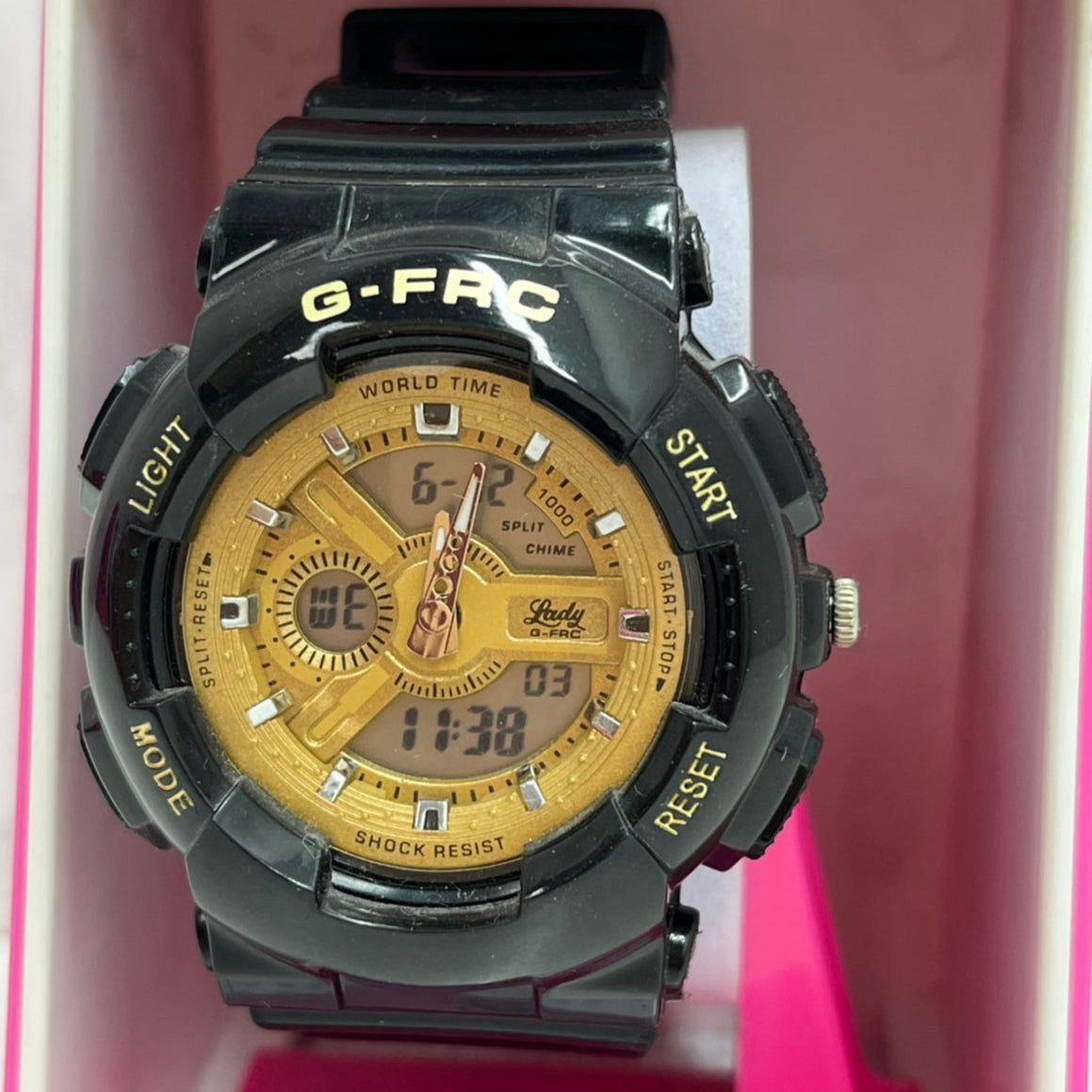 RELOJ G-FORCE DOBLE HORA DAMA - CABALLERO (10811)