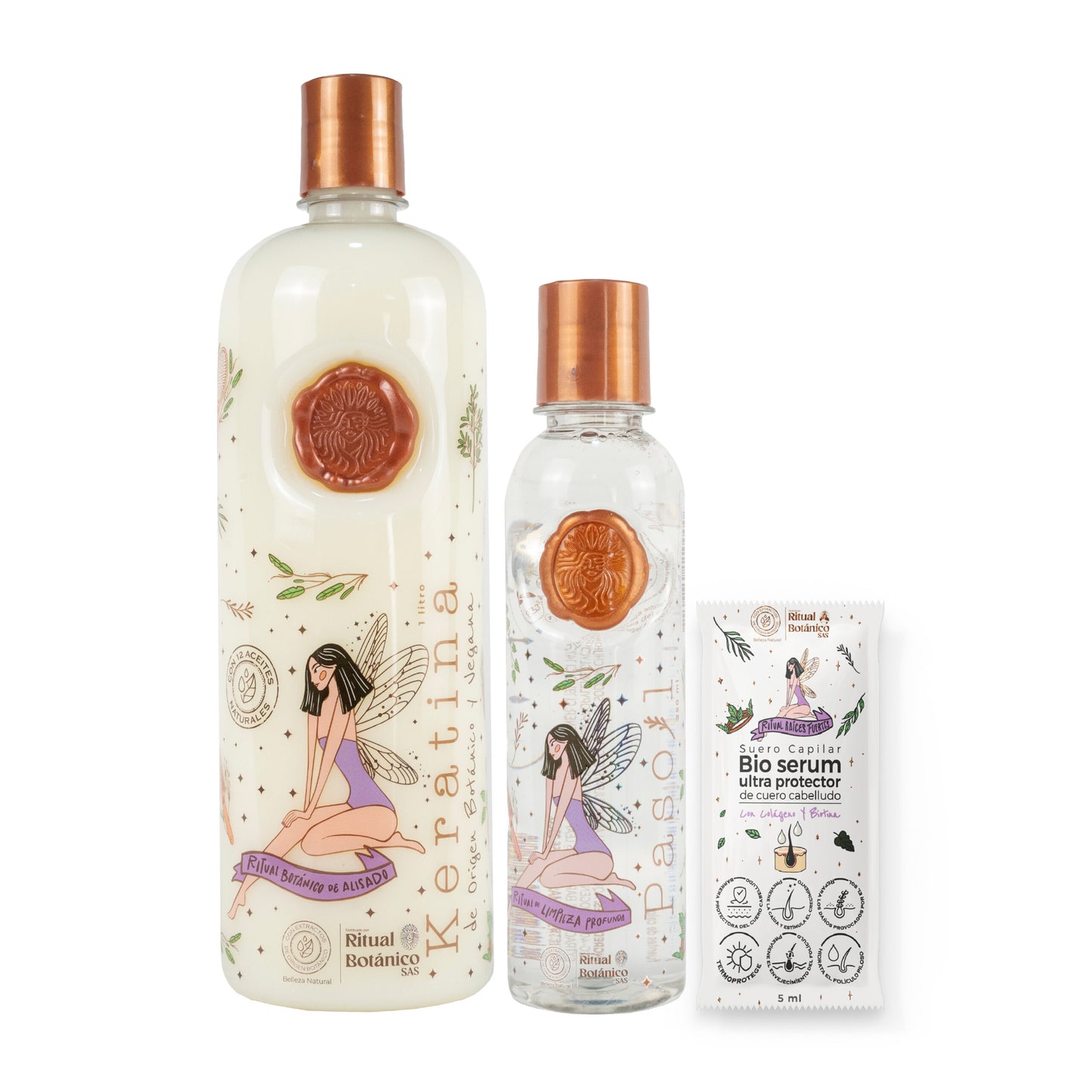 RITUAL BOTÁNICO KIT KERATINA X 1000 ML