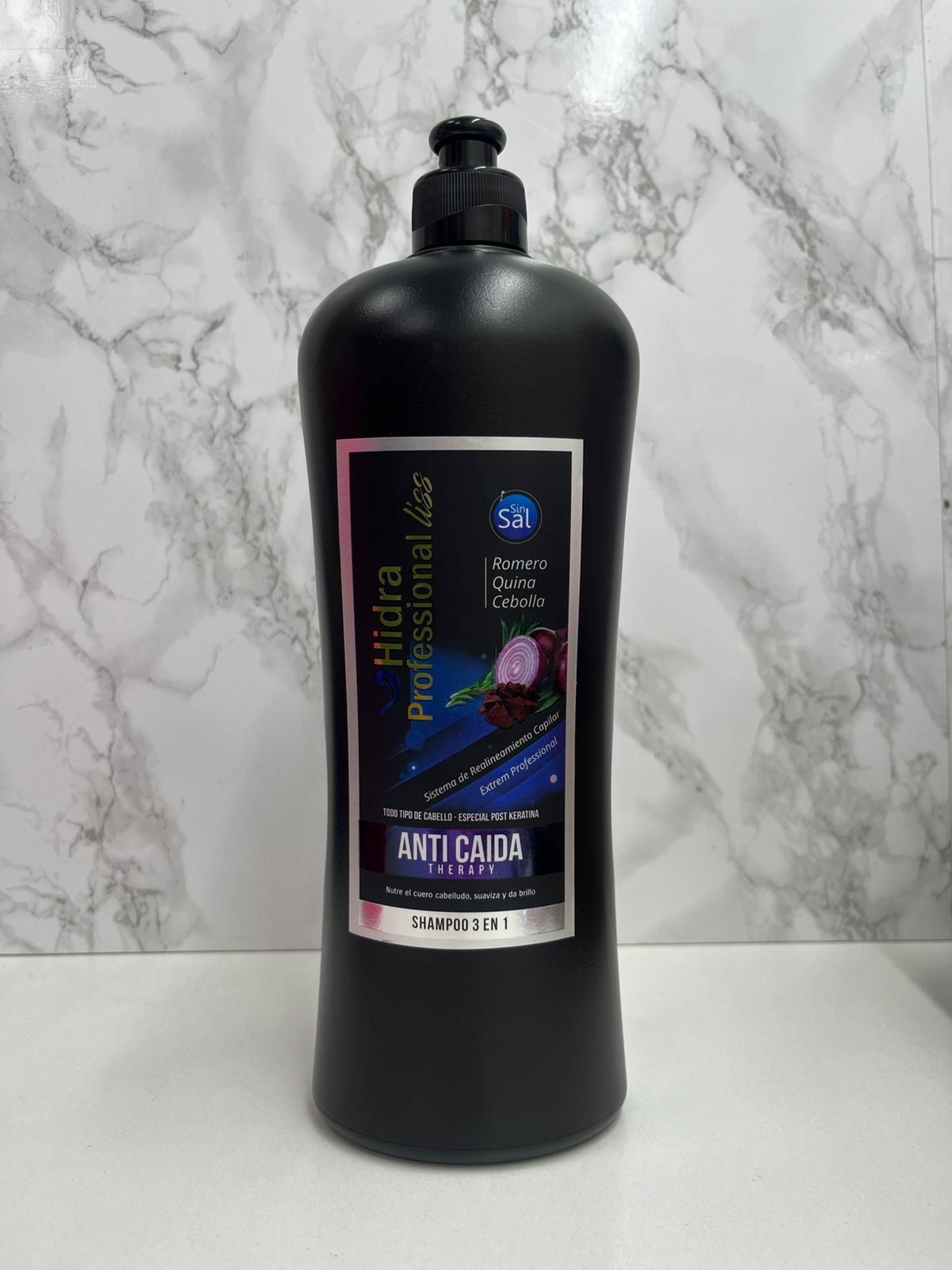 HIDRA LISS SHAMPOO CEBOLLA ROMERO QUINUA X1000ML