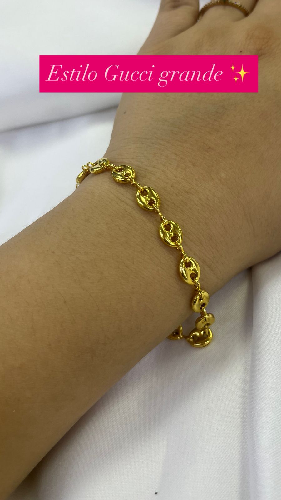 PULSERA ORO LAMINADO