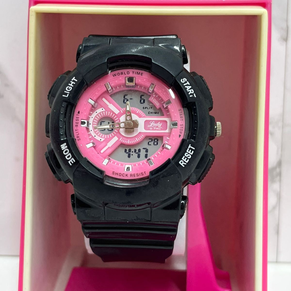RELOJ G-FORCE DOBLE HORA DAMA - CABALLERO (10811)