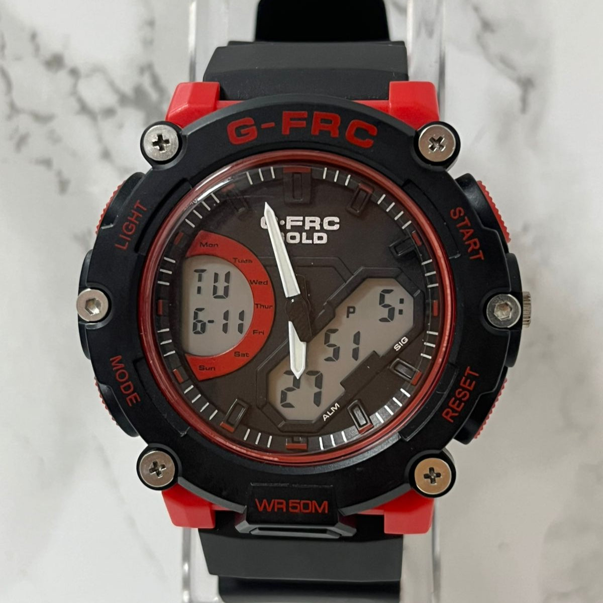 RELOJ G-FORCE DOBLE HORA DAMA - CABALLERO (10811)
