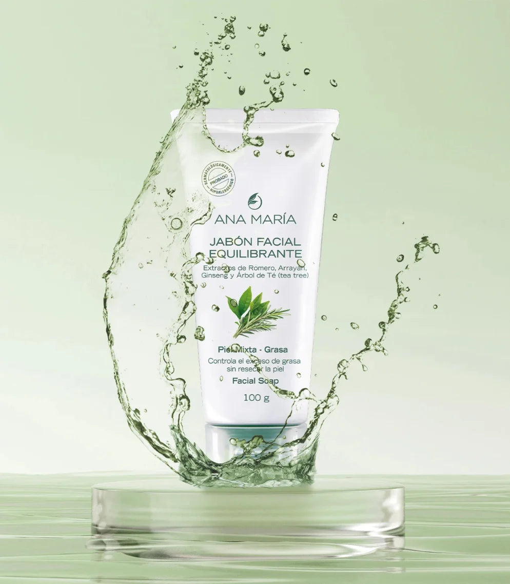 ANA MARIA JABON FACIAL LIQUIDO-NORMAL-SECA*100PIEL GRASA