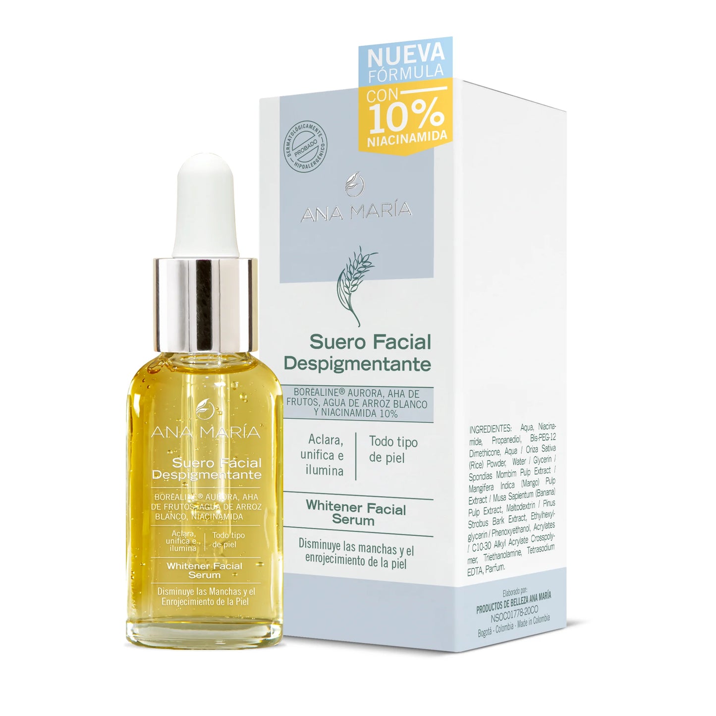 ANA MARIA SUERO FACIAL DESPIGMENTANTEX30ML