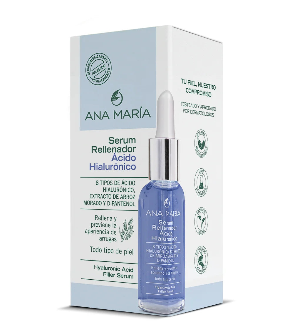 ANA MARIA SUERO FACIAL CON ÁCIDO HIALURÓNICO X30ML