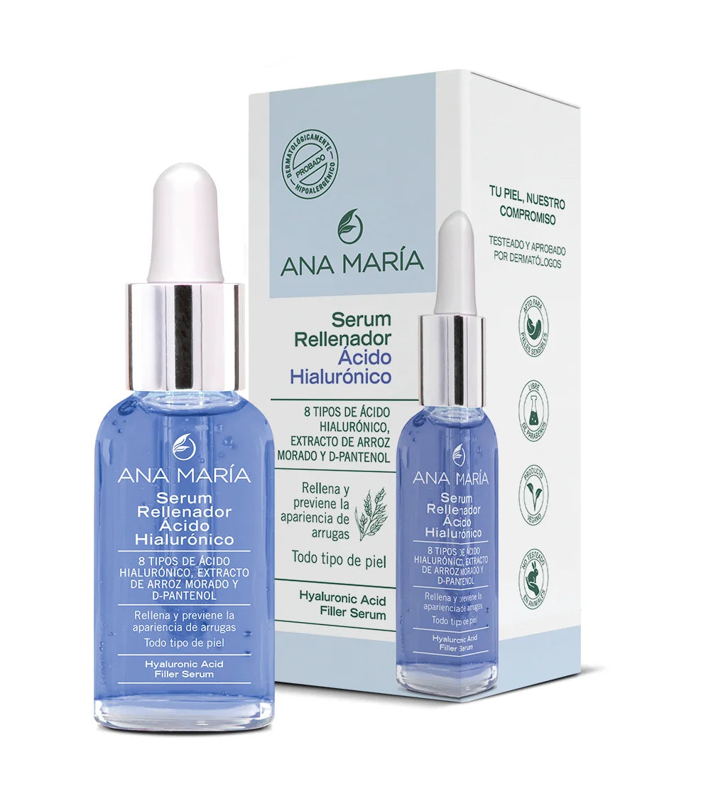 ANA MARIA SUERO FACIAL CON ÁCIDO HIALURÓNICO X30ML