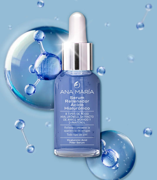 ANA MARIA SUERO FACIAL CON ÁCIDO HIALURÓNICO X30ML