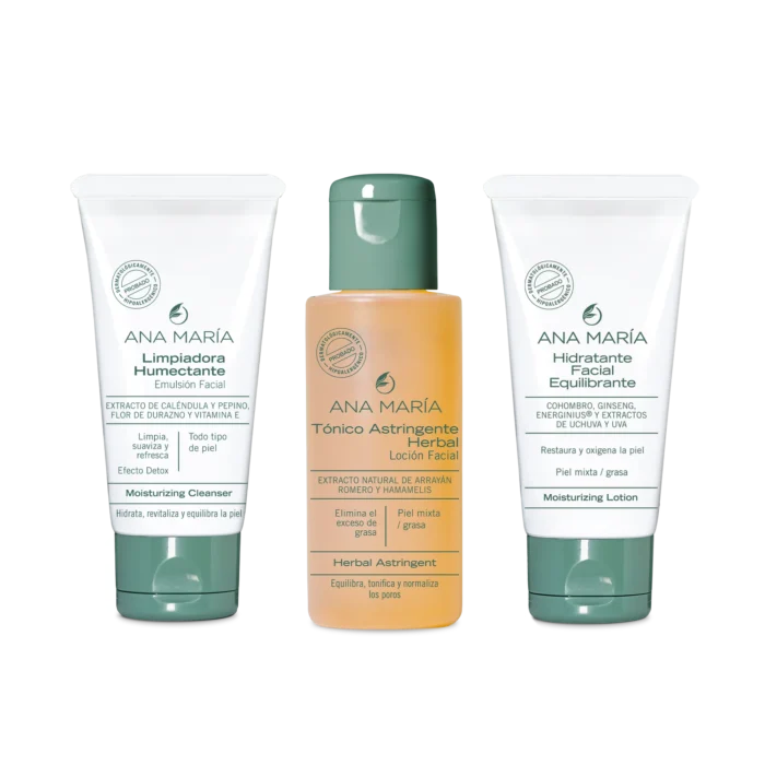 ANA MARIA KIT FACIAL X3 PIEL GRASA