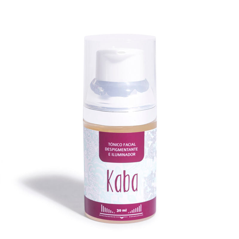 KABA TÓNICO FACIAL DESPIGMENTANTE E ILUMINADOR X 30 ML