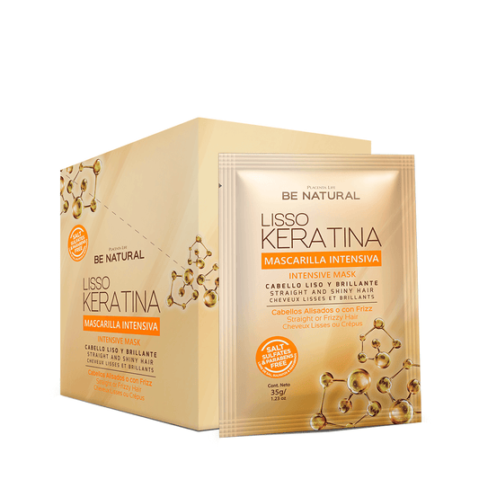 BE NATURAL LISSO KERATINA MASCARILLA X 35 GR