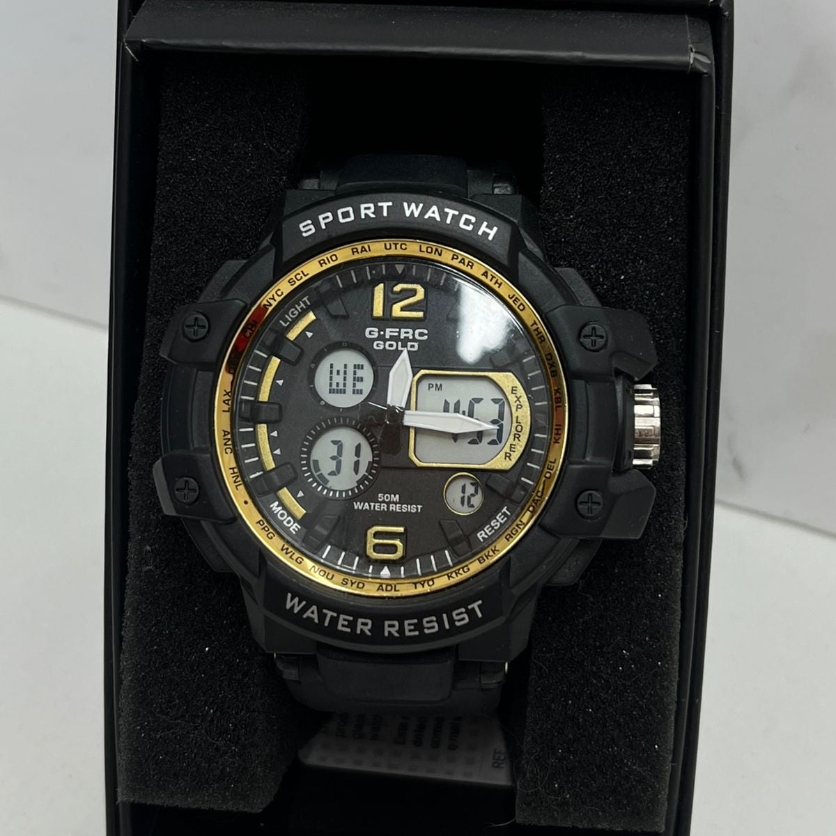 RELOJ G-FORCE DOBLE HORA DAMA - CABALLERO (10811)