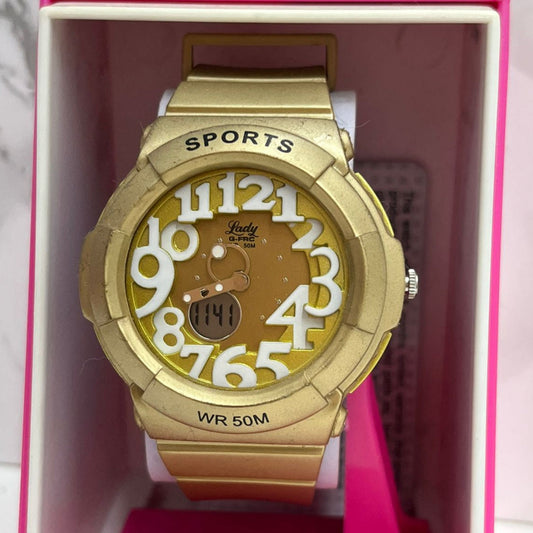 RELOJ G-FORCE DOBLE HORA DAMA - CABALLERO (10811)