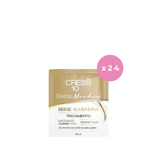 BIOCRESS BELLAS MECHAS BEIGE ALMENDRA X 30 ML