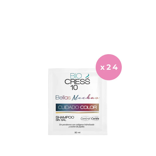 BIOCRESS BELLAS MECHAS SHAMPOO CUIDA COLOR X 30 ML