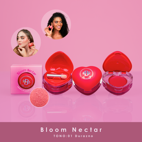 BLOOMSHELL BLOOM NÉCTAR 2 EN 1 LABIOS OJOS Y MEJILLAS