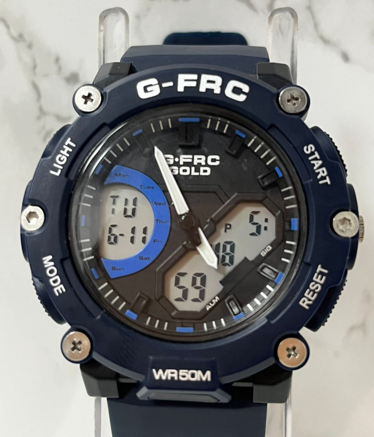 RELOJ G-FORCE DOBLE HORA DAMA - CABALLERO (10811)