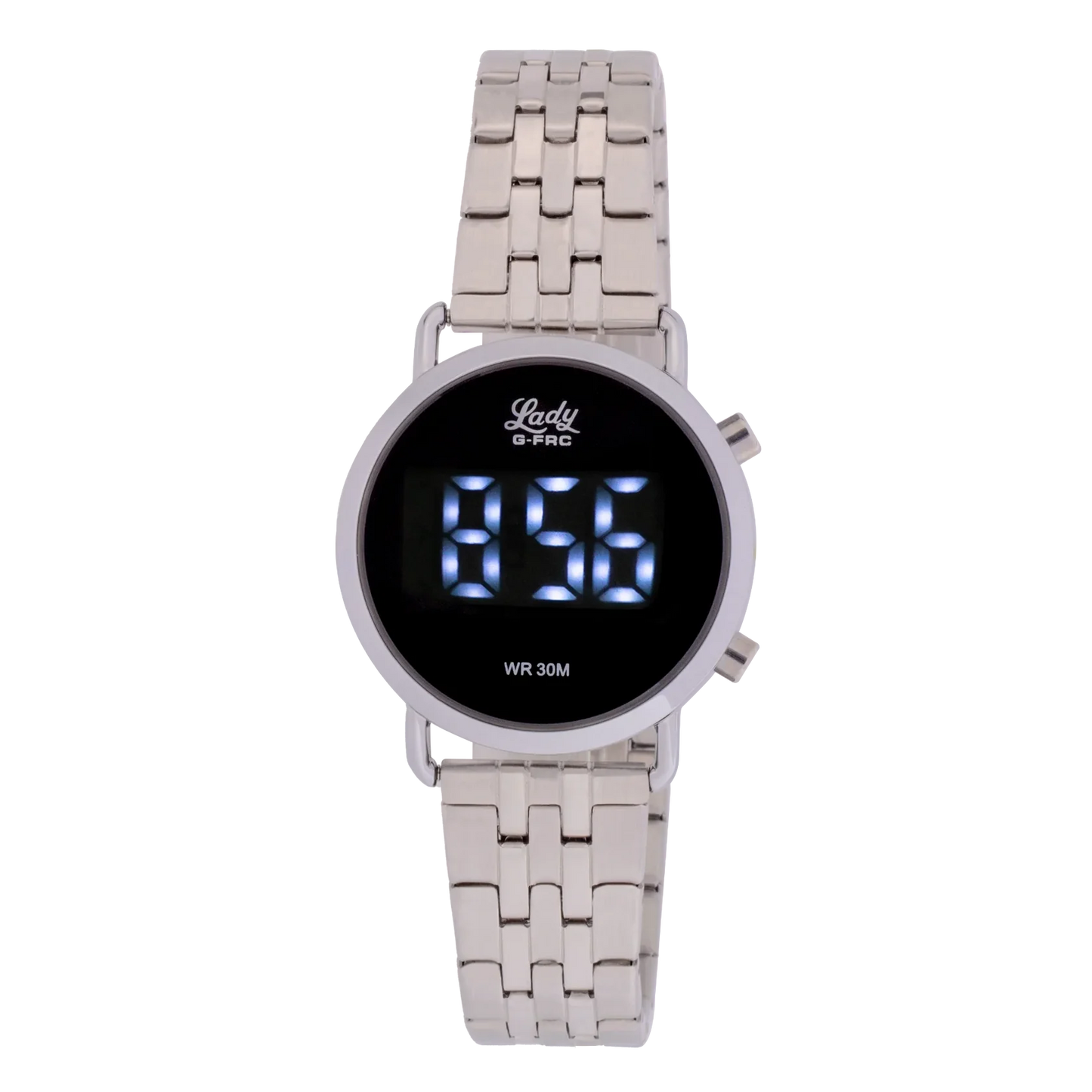 Reloj G-FORCE AL207 LED- PULSO METALICO (10816)