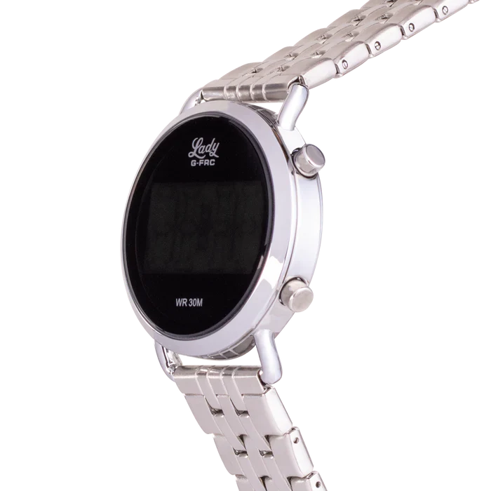 Reloj G-FORCE AL207 LED- PULSO METALICO (10816)