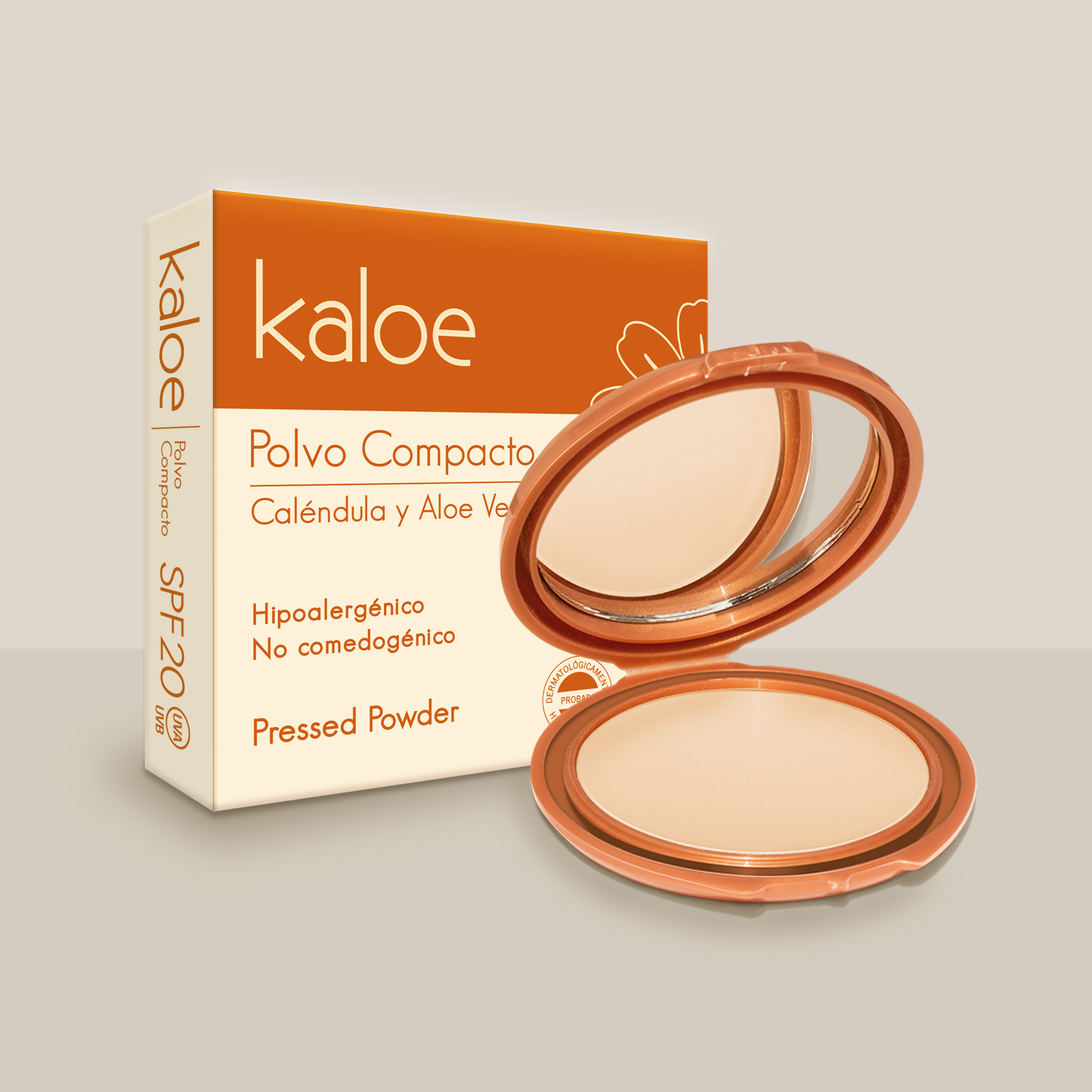 KALOE POLVO COMPACTO SPF 20