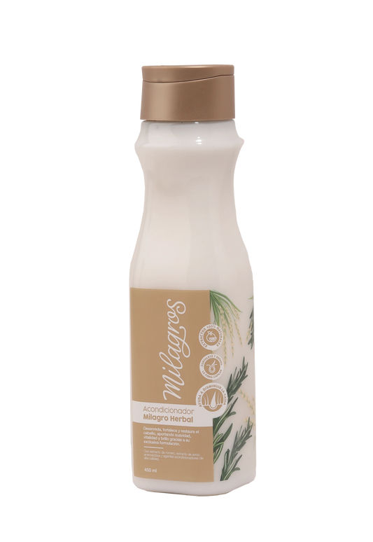 MILAGROS ACONDICIONADOR MILAGRO HERBAL X 450 ML
