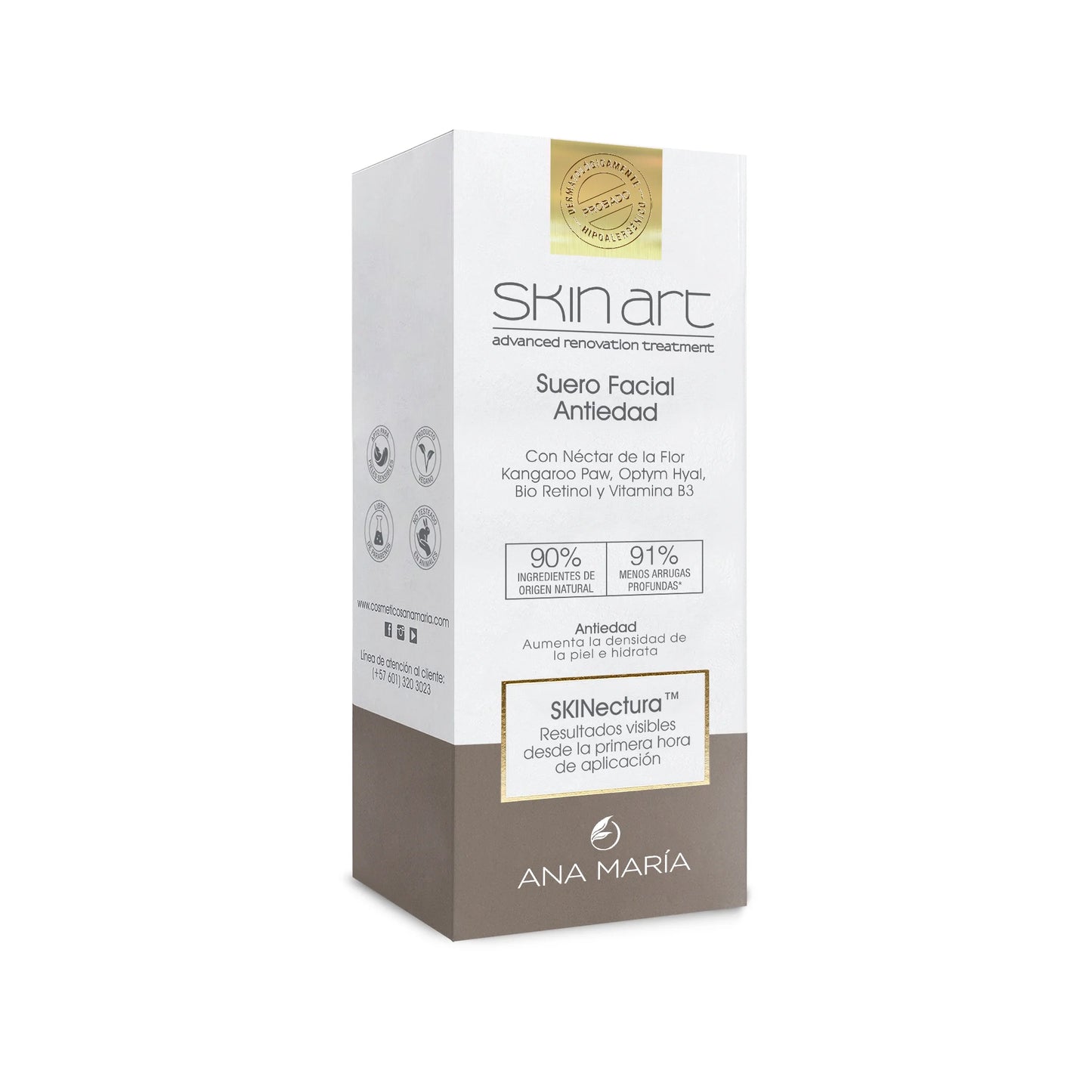 SKIN ART SUERO FACIAL ANTI-EDAD