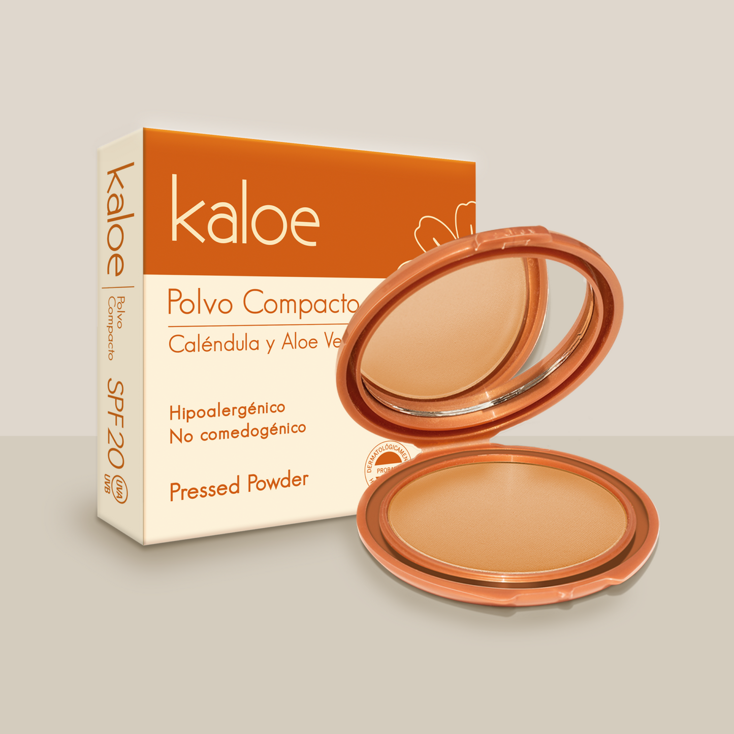 KALOE POLVO COMPACTO SPF 20