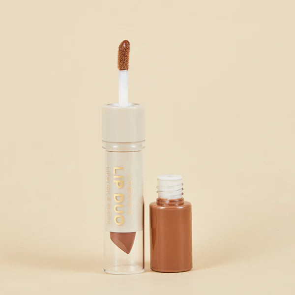 ATENEA LIP DUO LABIAL-GLOSS CAPUCCINO