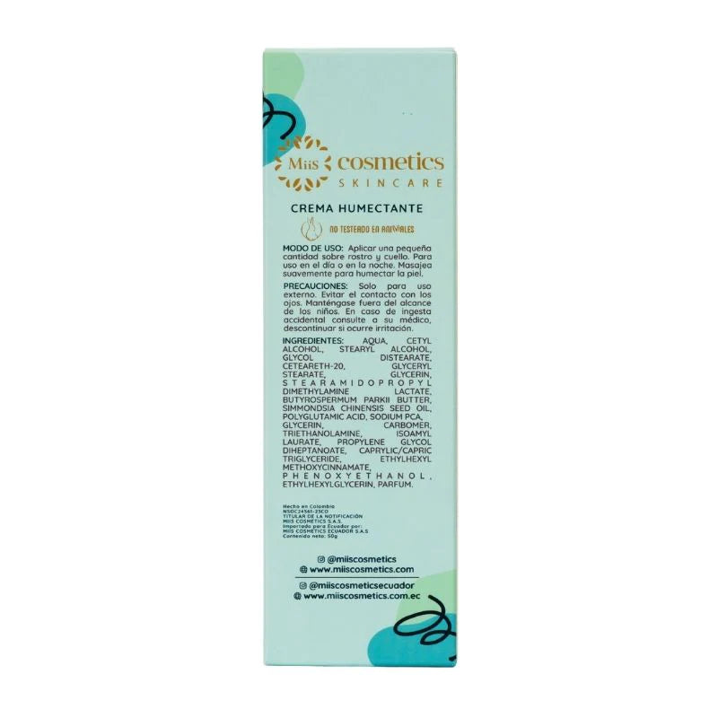 MIIS COSMETICS CREMA HUMECTANTE 50G
