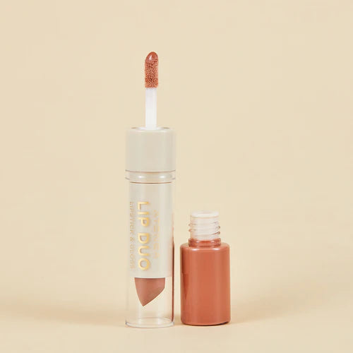ATENEA LIP DUO LABIAL-GLOSS COFFEE