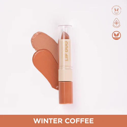 ATENEA LIP DUO LABIAL-GLOSS COFFEE