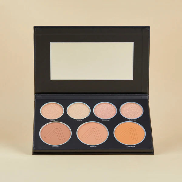 ATENEA PALETA CONTORNO E ILUMINADORES GLAMBLACK