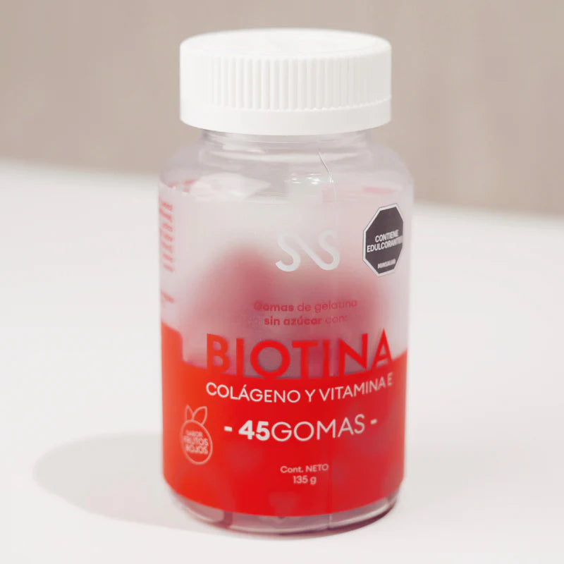BIOCRESS GOMAS CON BIOTINA COLÁGENO Y VITAMINA E X 45 GOMAS