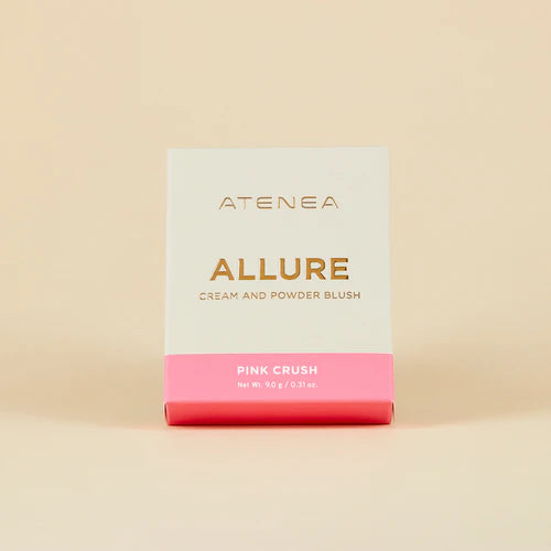ATENEA RUBOR EN DÚO ALLURE EN CREMA Y EN POLVO PINK CRUSH
