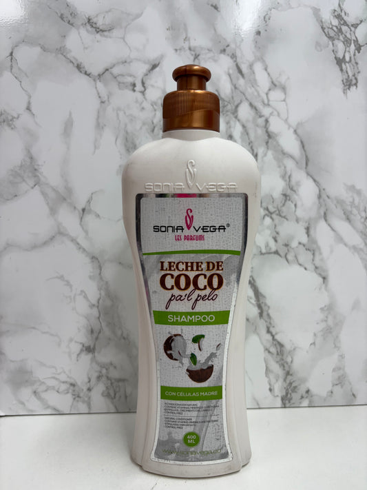 SONIA VEGA SHAMPO- CREMA LECHE DE COCO X400ML