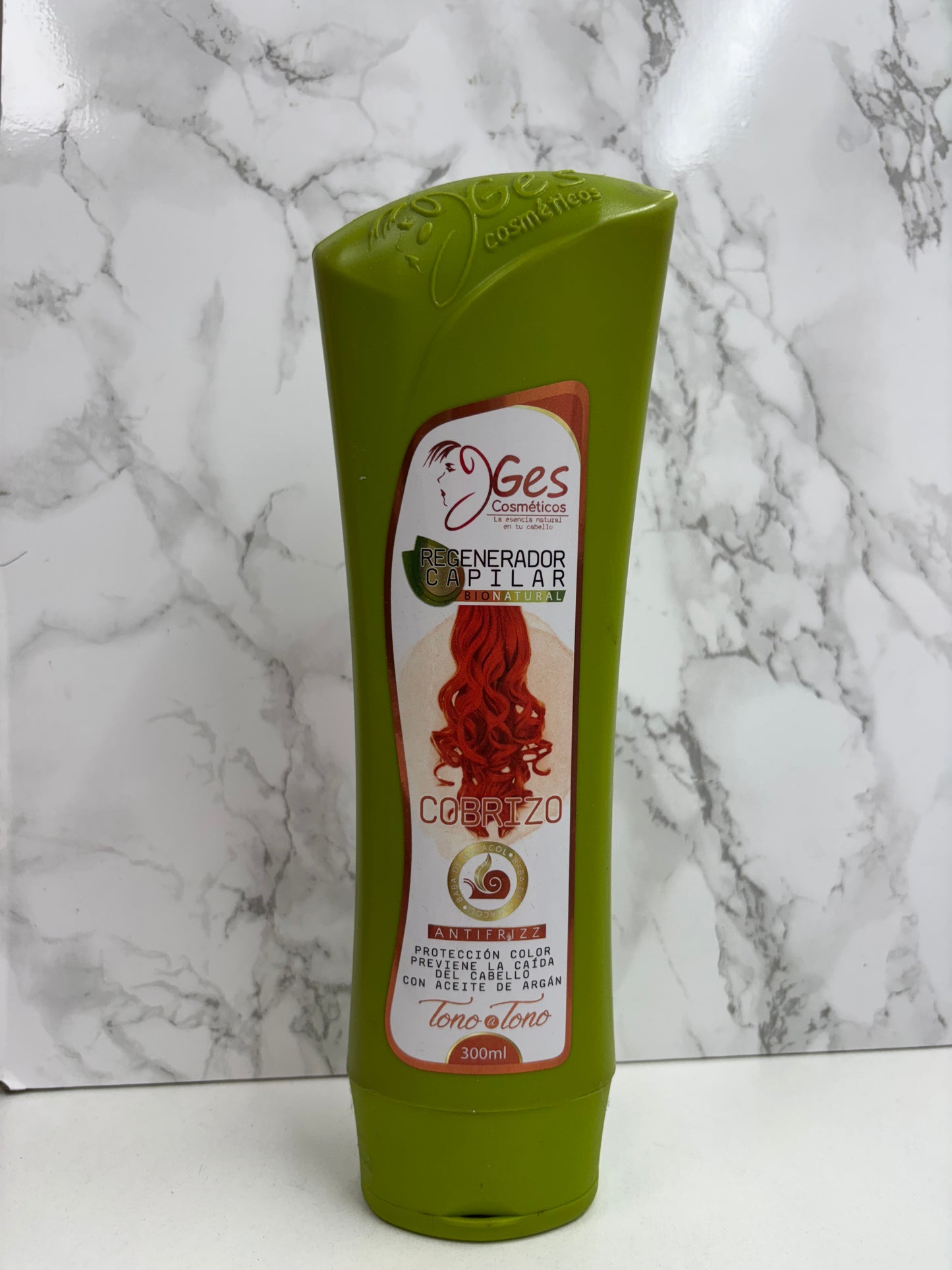 BABA DE CARACOL TONO SOBRE TONO X300 COBRIZO