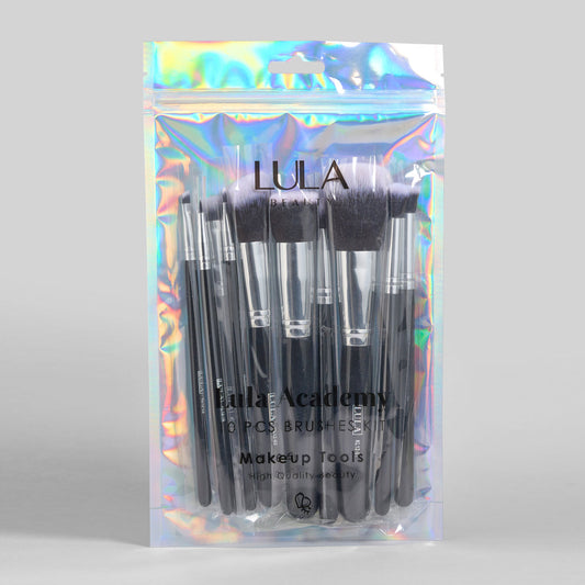 ATENEA LULA KIT DE BROCHAS ACADEMY X 10 PIEZAS KL 12