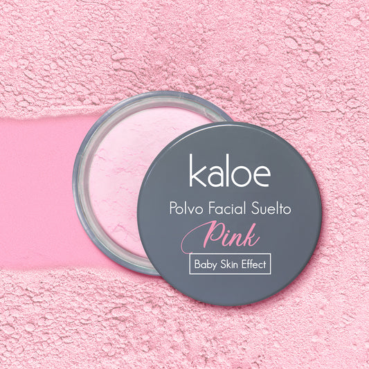 KALOE POLVO FACIAL SUELTO PINK X 12 GR