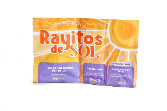 RAYITOS DE SOL KIT DECOLORANTE PARA VELLOS