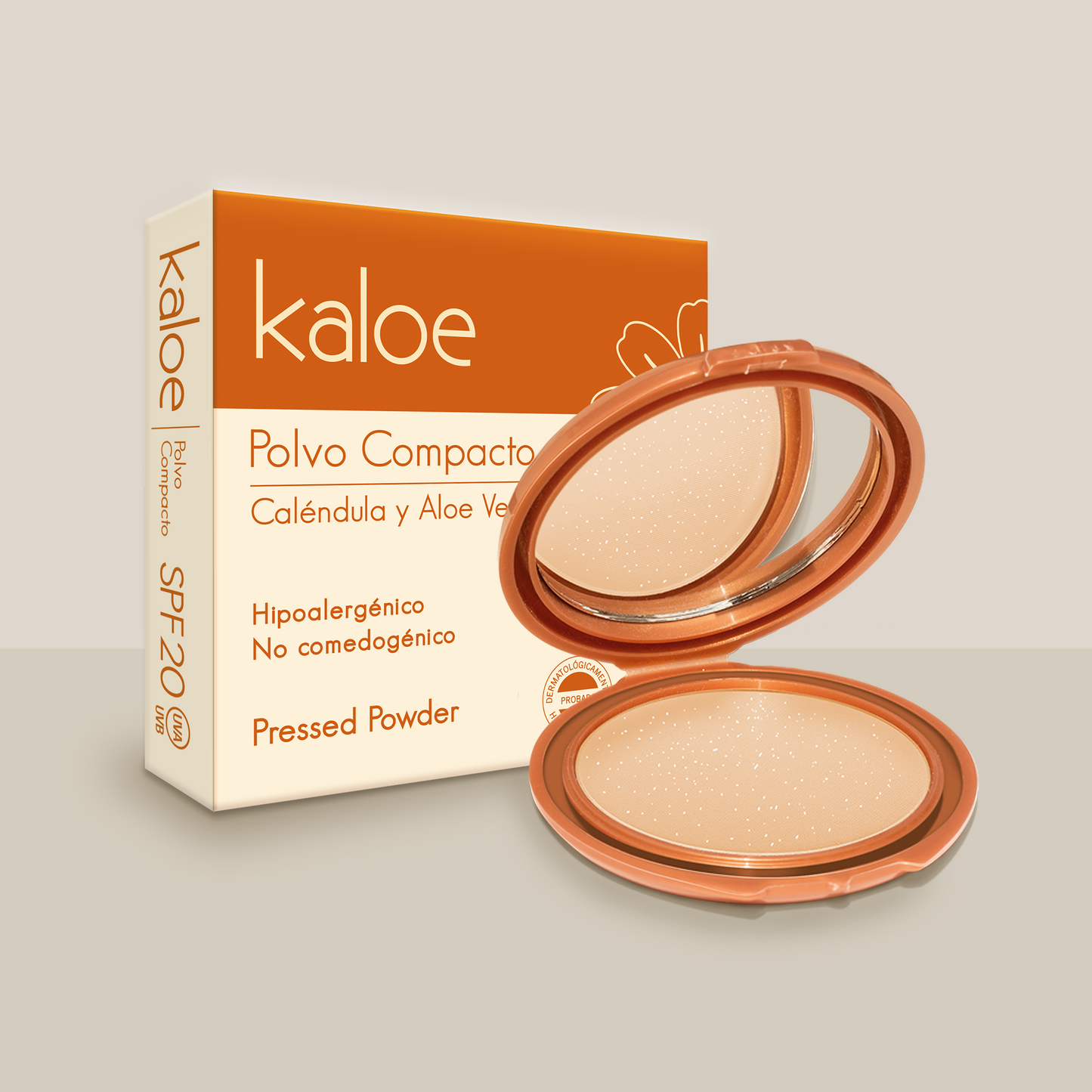 KALOE POLVO COMPACTO SPF 20
