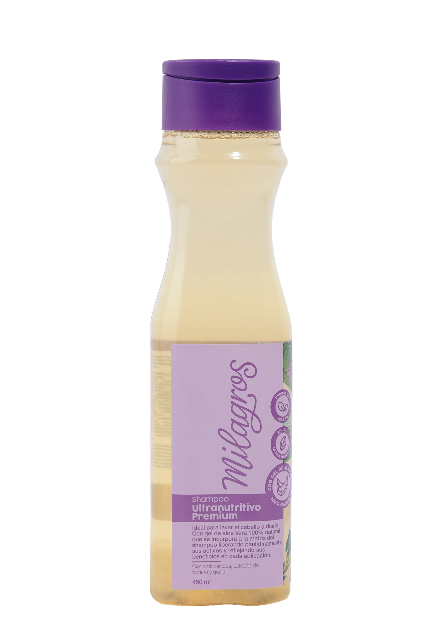 MILAGROS SHAMPOO ULTRANUTRITIVO PREMIUM X 450 ML