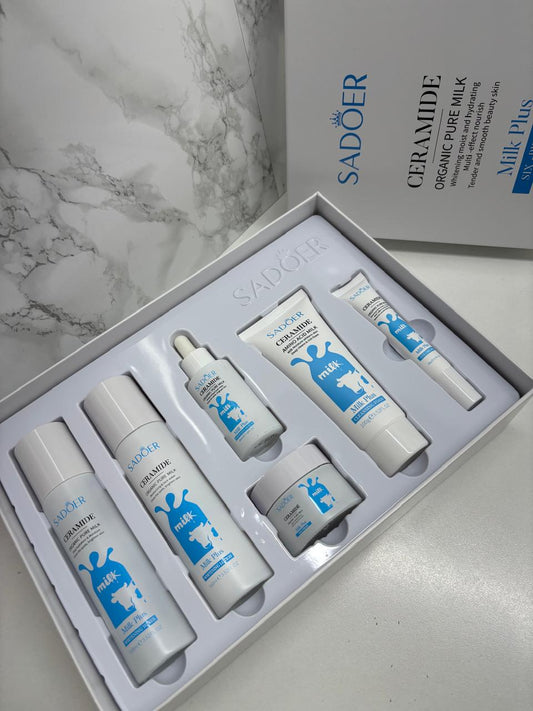 BIOAQUA SADOER KIT FACIAL MILK PLUS CERAMIDE X 6