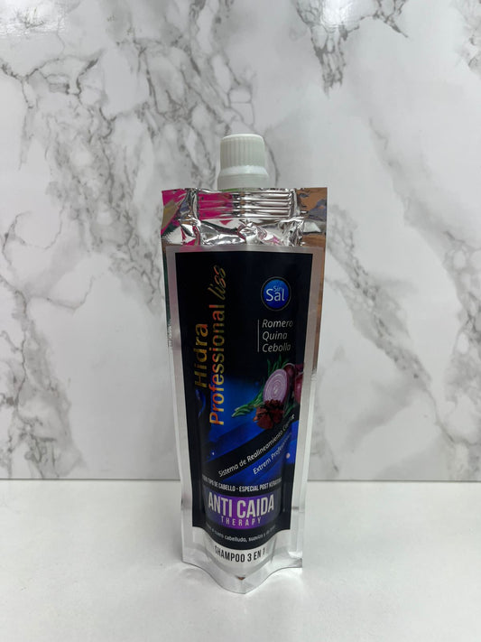 HIDRA LISS SHAMPOO CEBOLLA ROMERO Y QUINA *90ML