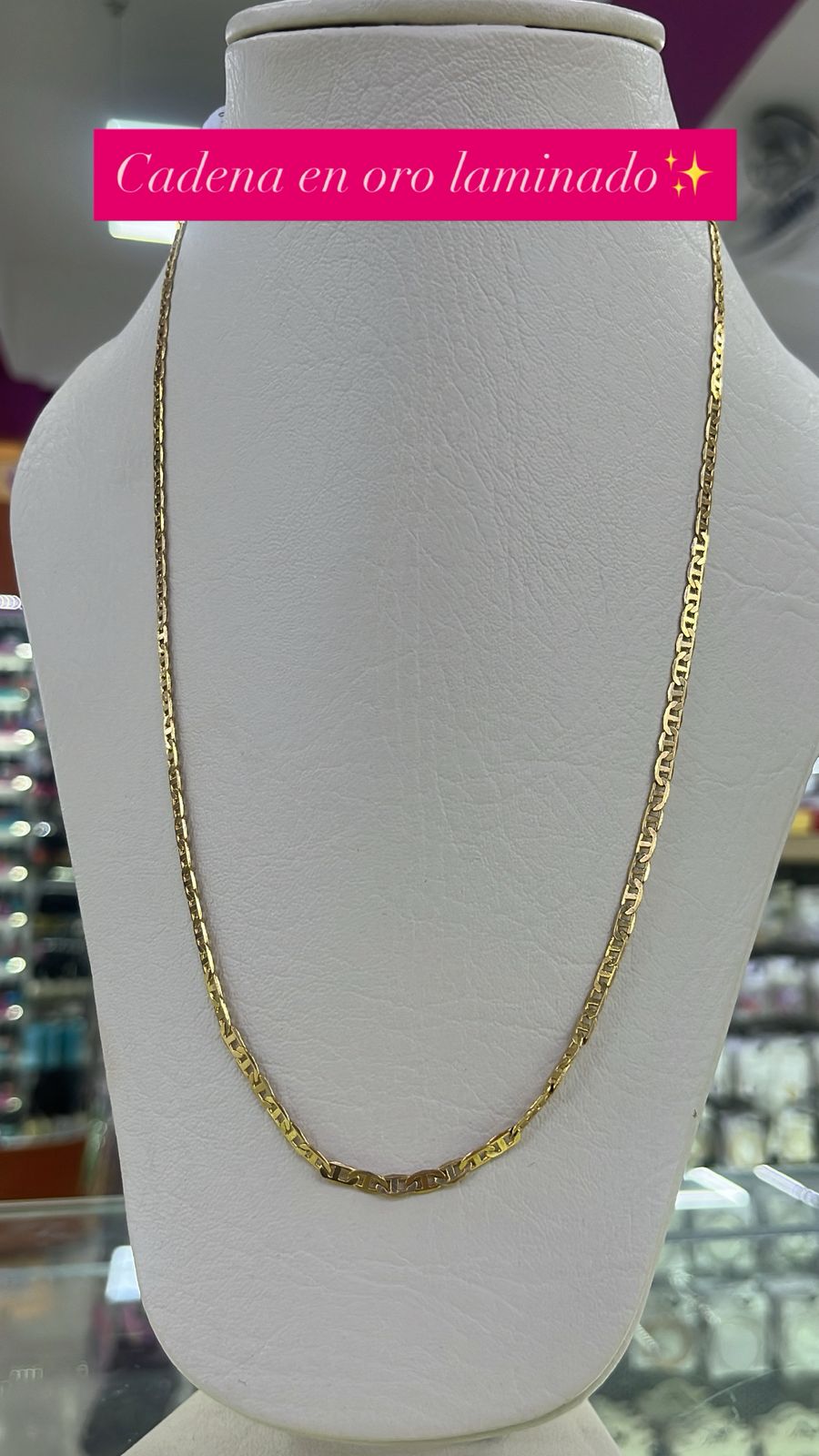 CADENA ORO LAMINADO STD