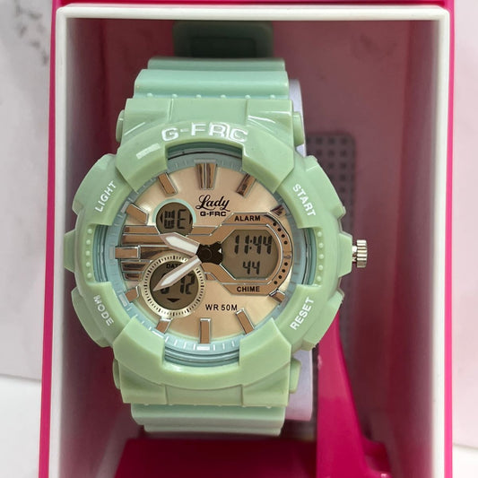 RELOJ G-FORCE DOBLE HORA DAMA - CABALLERO (10811)